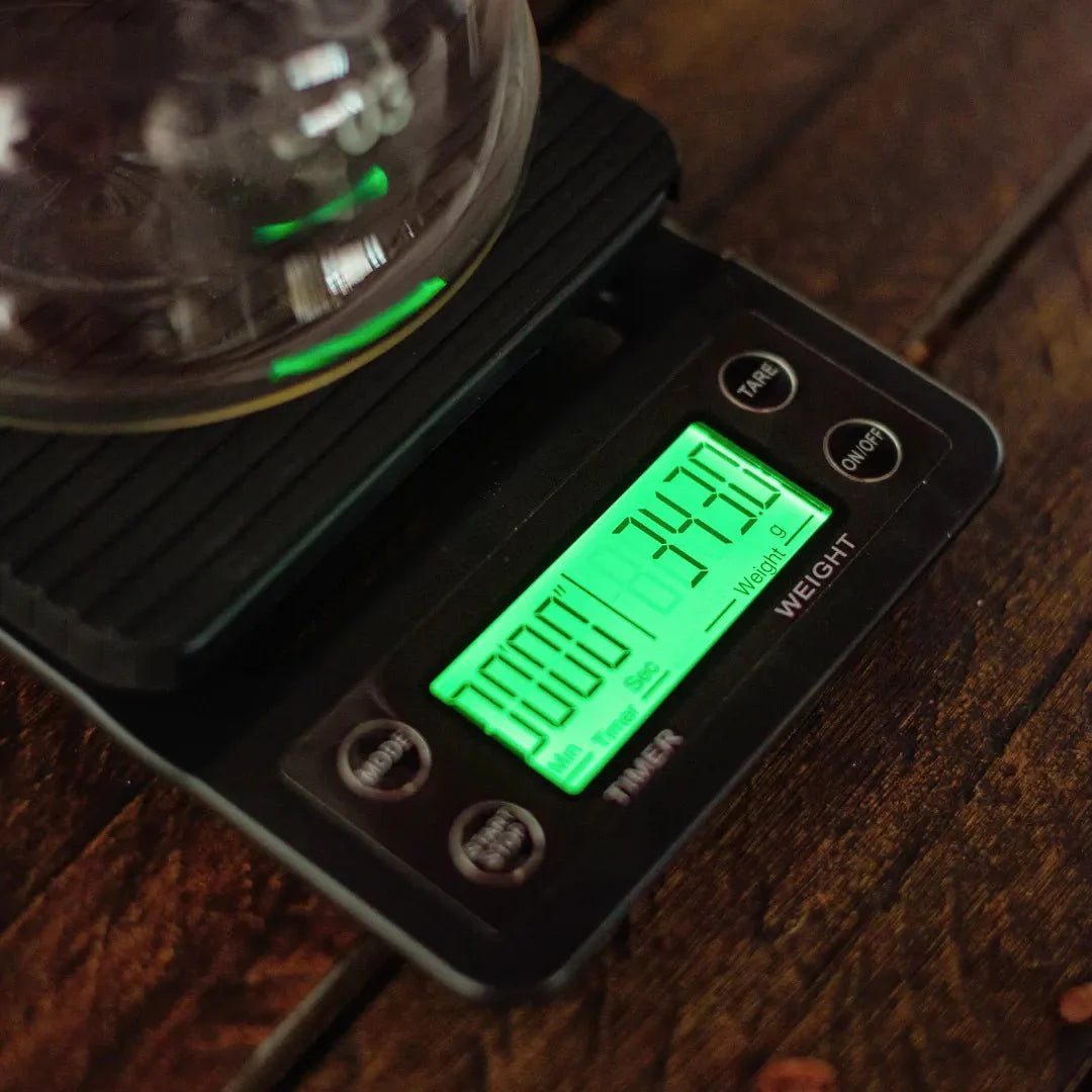 Balança Digital de Alta Precisão com Timer para Café