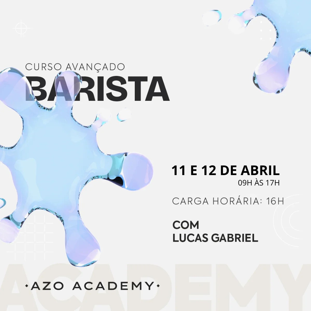 (11 e 12 de abril) Barista - Azo Roasters