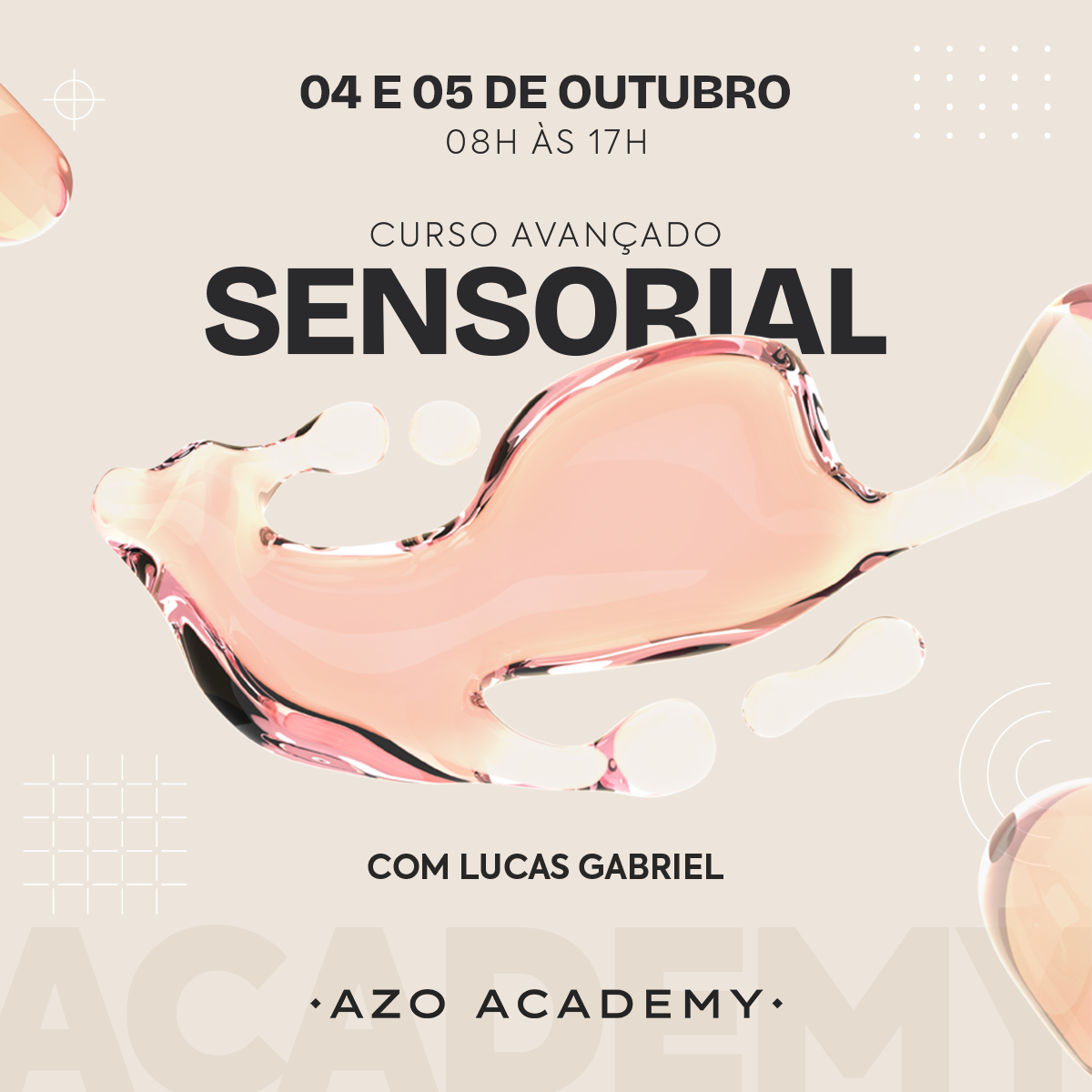(04 e 05 de OUTUBRO) Sensorial Avançado