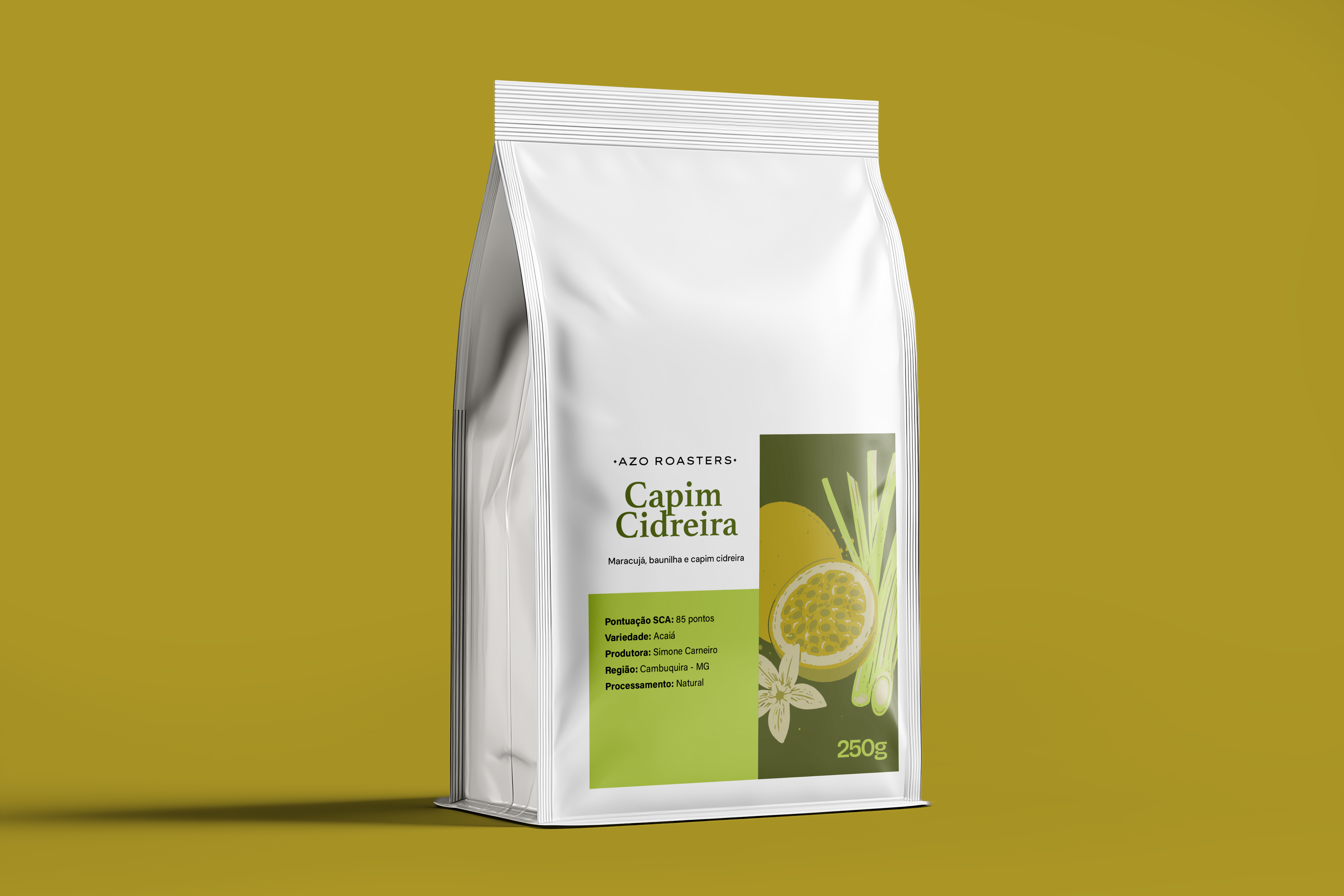 Café Microlote Capim Cidreira - 250g