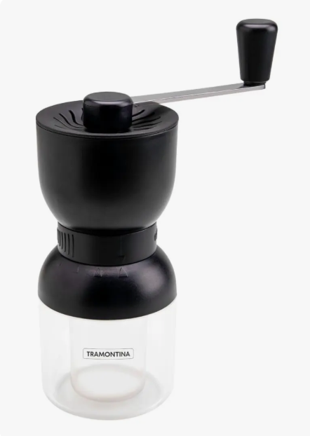 Moedor De Café Com Moinho Em Cerâmica Tramontina Cor Preto