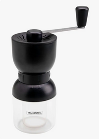 Moedor De Café Com Moinho Em Cerâmica Tramontina Cor Preto