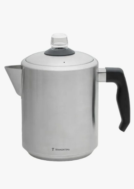 Cafeteira Percoladora Tramontina Aço Inox E Baquelite 2 L