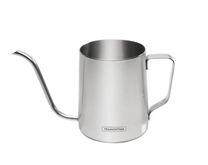 Bule Pescoço De Ganso Em Aço Inox