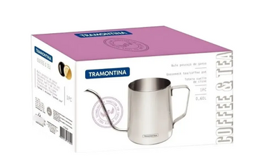 Bule Pescoço De Ganso Em Aço Inox
