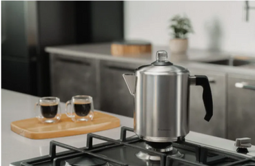 Cafeteira Percoladora Tramontina Em Aço Inox Com Cabo