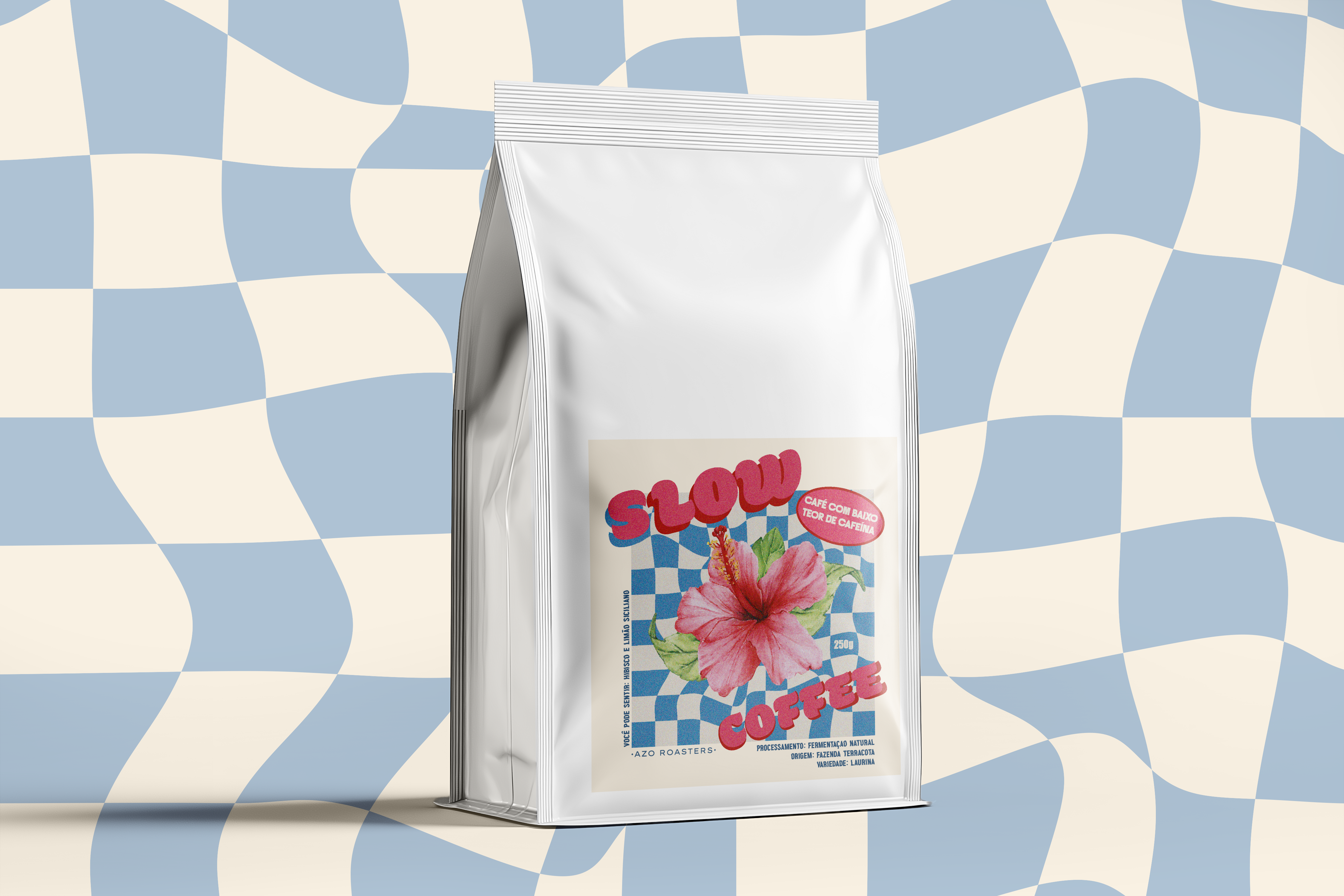Café Microlote Hibisco - Baixo teor de cafeína - 250g