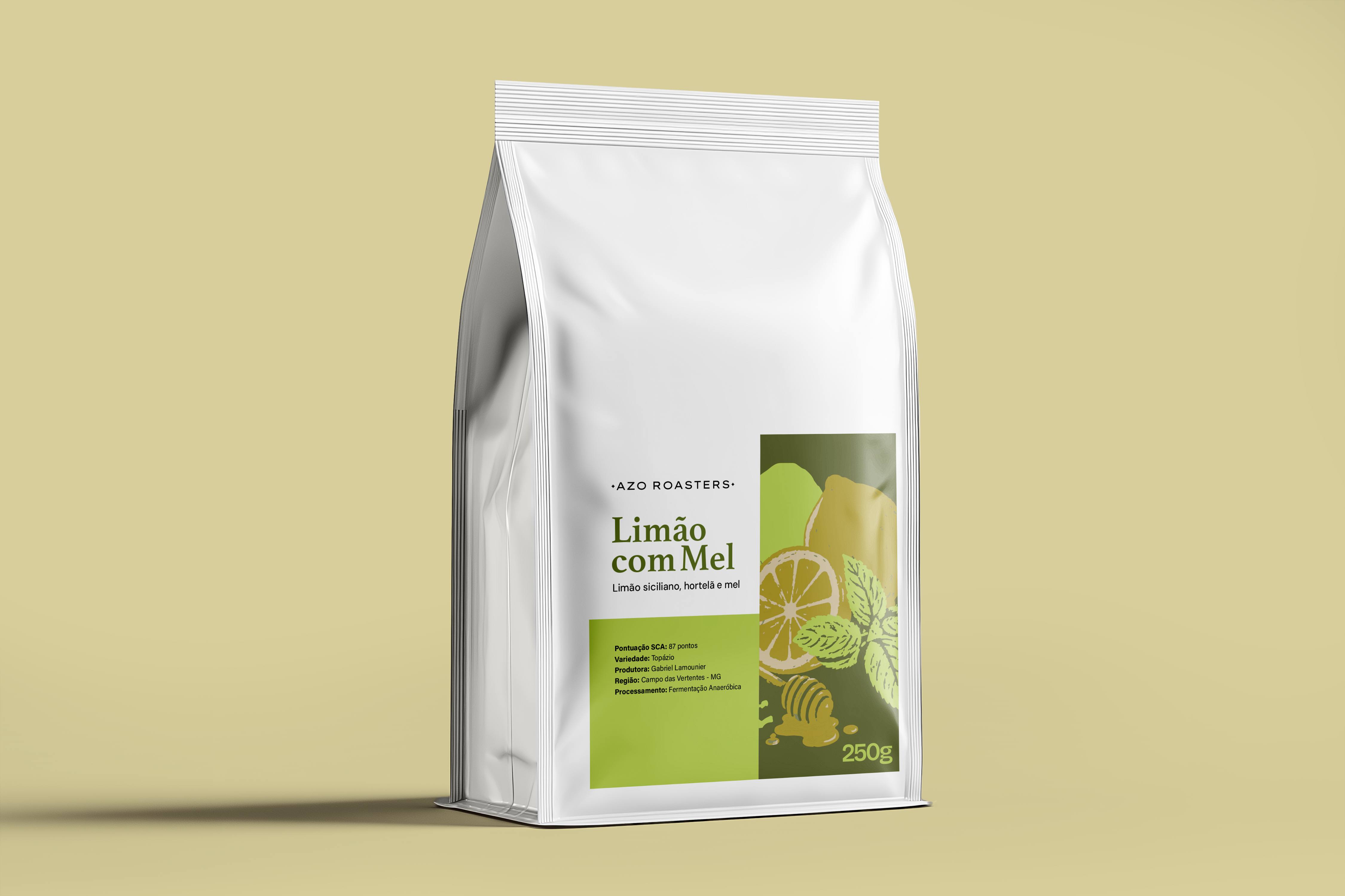Microlote Limão com Mel - 250g