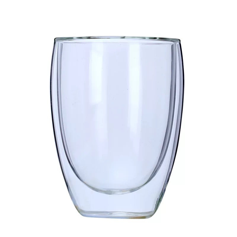 Xícara de Vidro com Parede Dupla 150ML