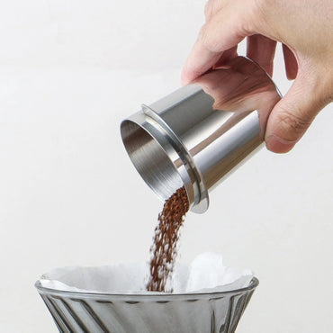 Copo Doseador de Café 58mm em Aço Inoxidável - Azo Roasters
