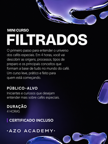 Mini Curso Filtrados - Dia dos pais — Azo Roasters